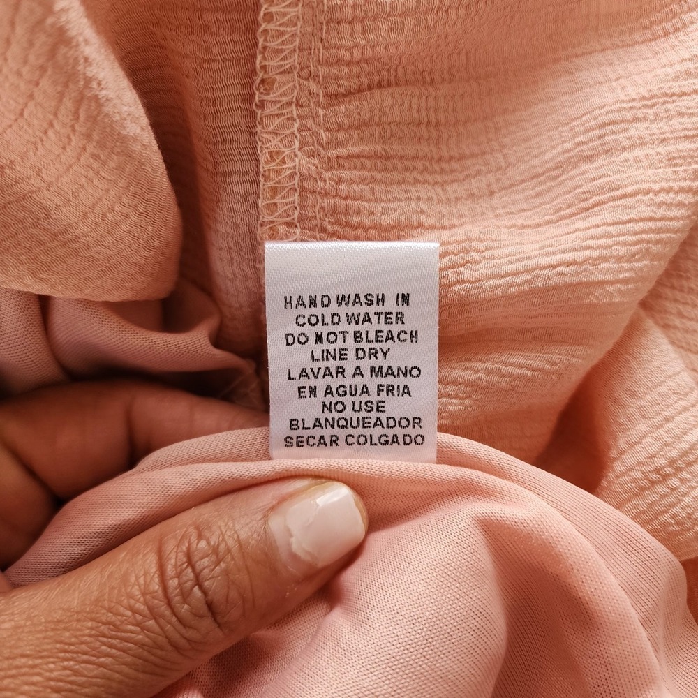 Entro NWT Blush Ruffle Halter Maxi Dress Boho M - Picture 8 of 16